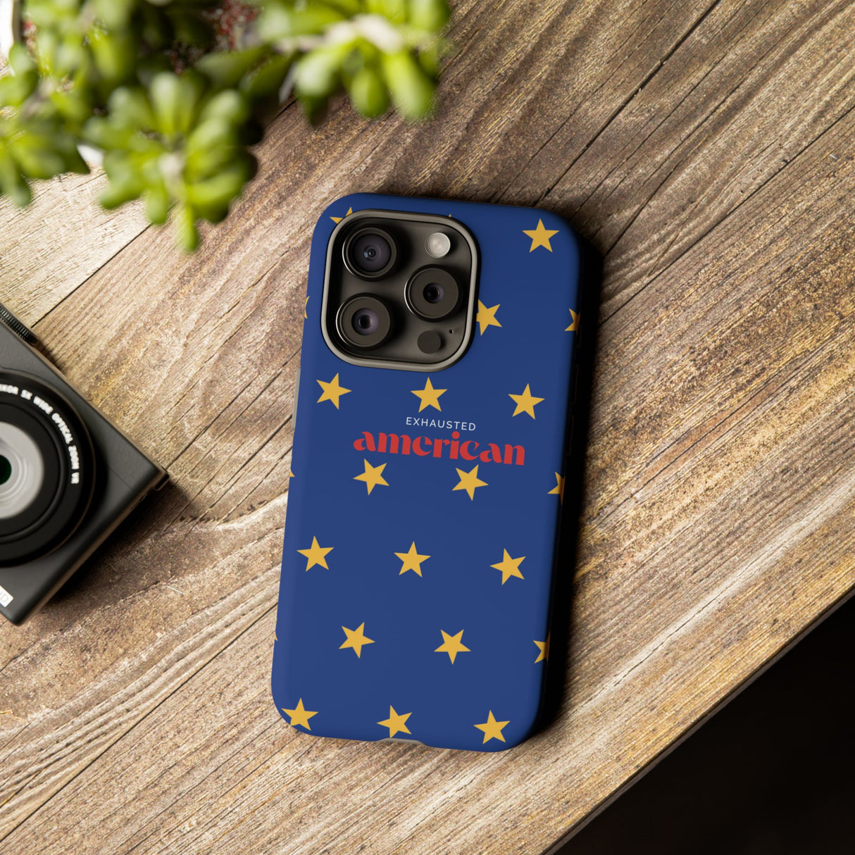 Exhausted American Star Phone Case