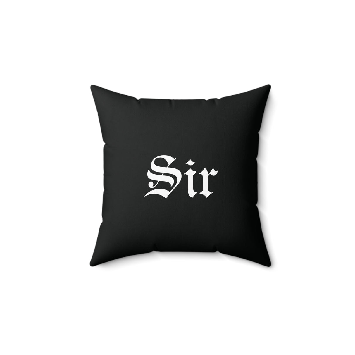 Sir Spun Polyester Square Pillow - Modern Decor for Stylish Spaces