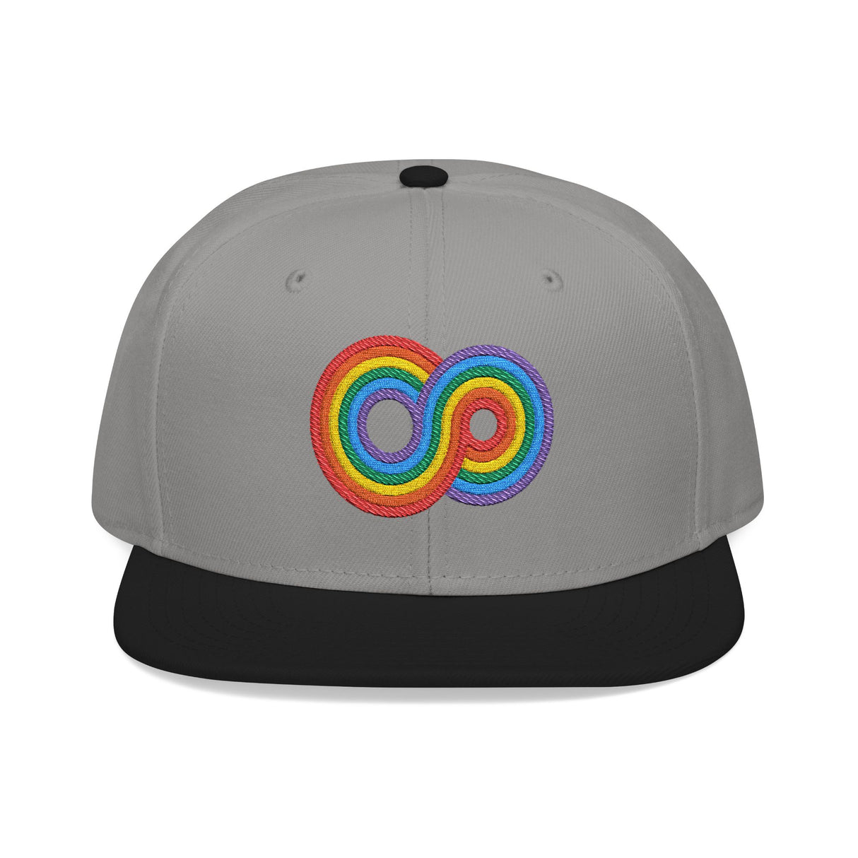 Gayfinity Rainbow Snapback – Structured Style, Infinite Pride