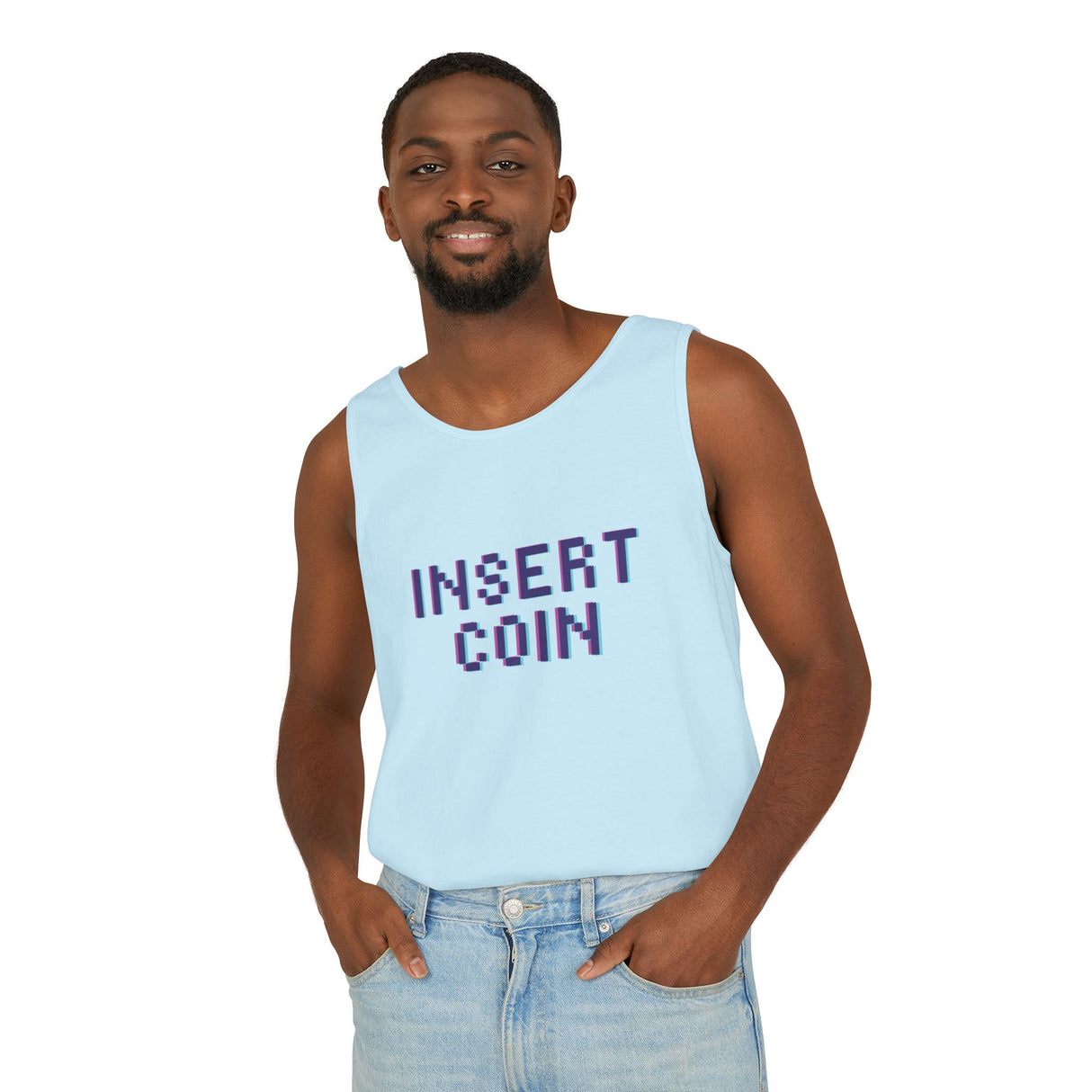 Insert Coin Unisex Tank Top - Summer Vibes
