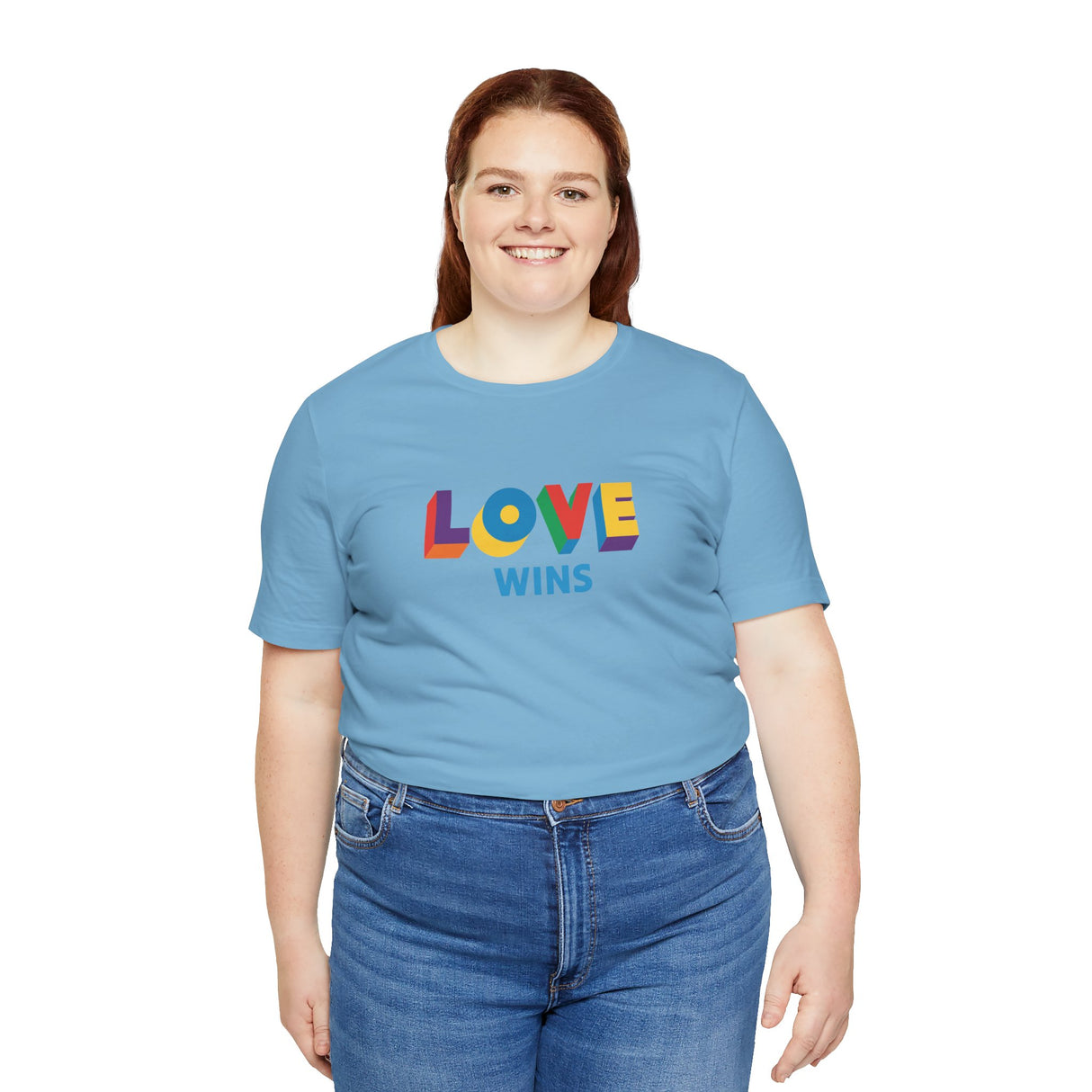 Love Wins Lightweight Tee – Soft Fit, Strong Message