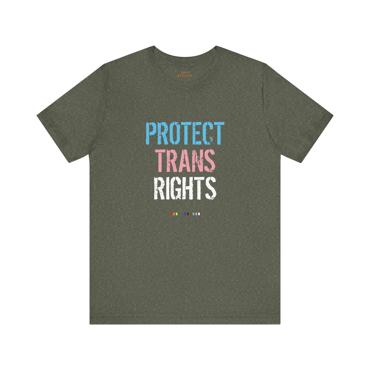 Protect Trans Rights 2025 Lightweight Tee – Soft Fabric, Hard Truth