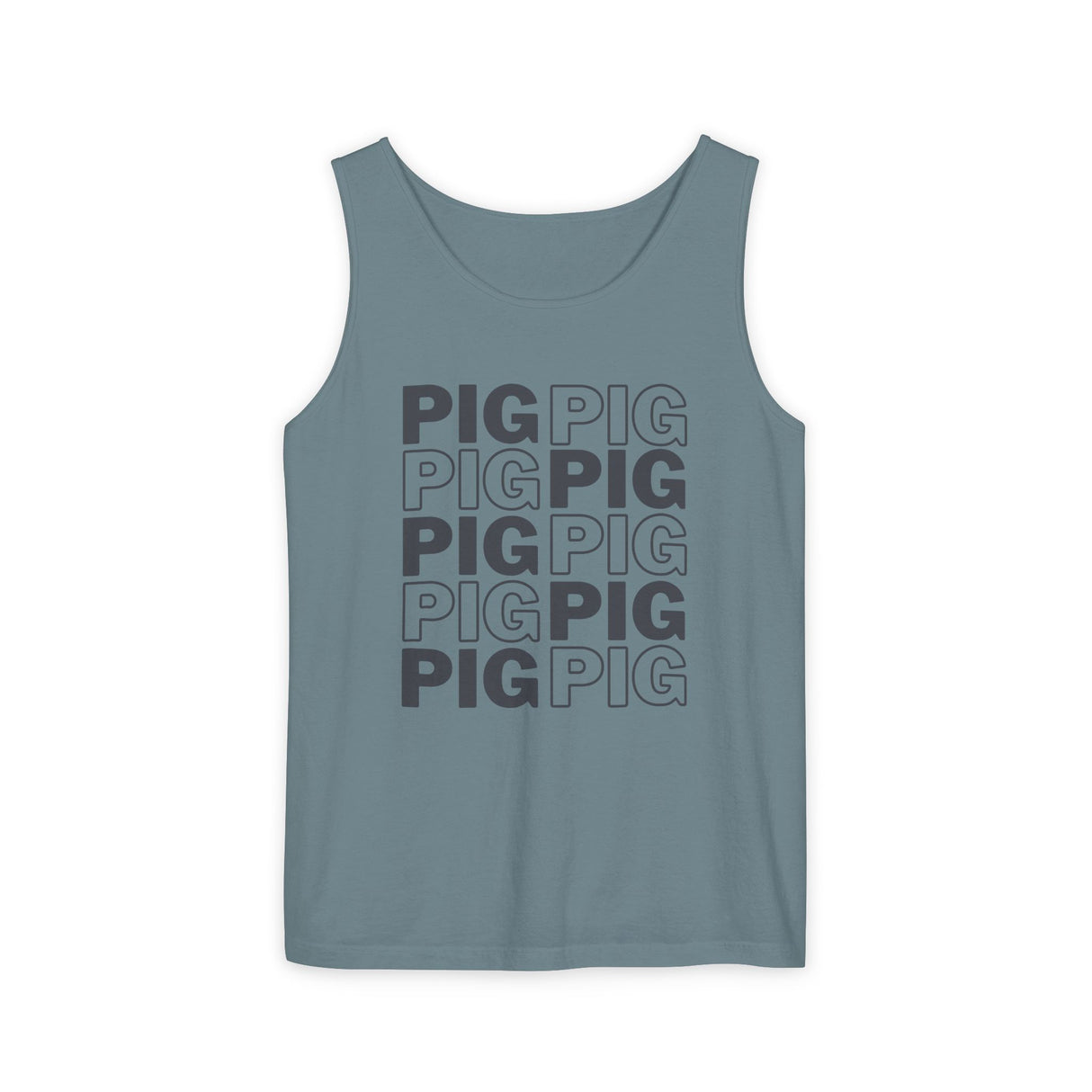 Pig Pattern Tank Top