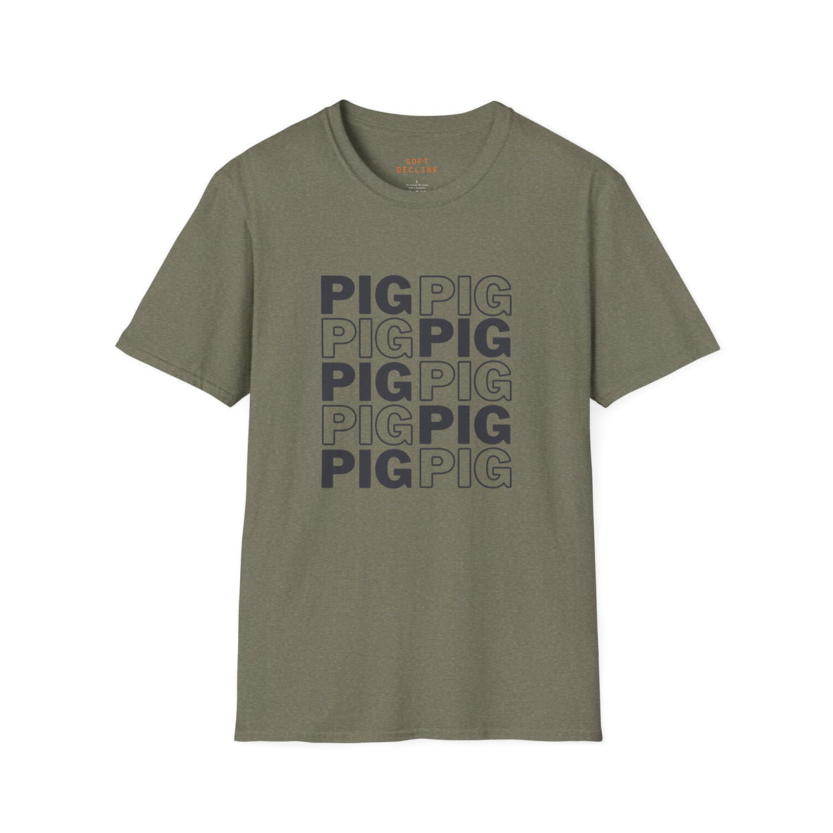 Pig Softstyle T-Shirt - Casual Comfort Tee for Everyday Wear