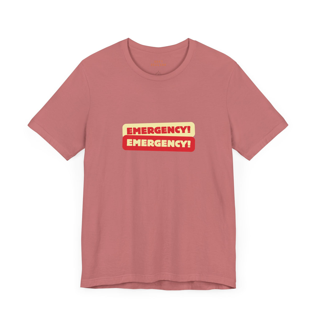 Emergency! Emergency! Lightweight Tee – Flash Warning, Soft Fit