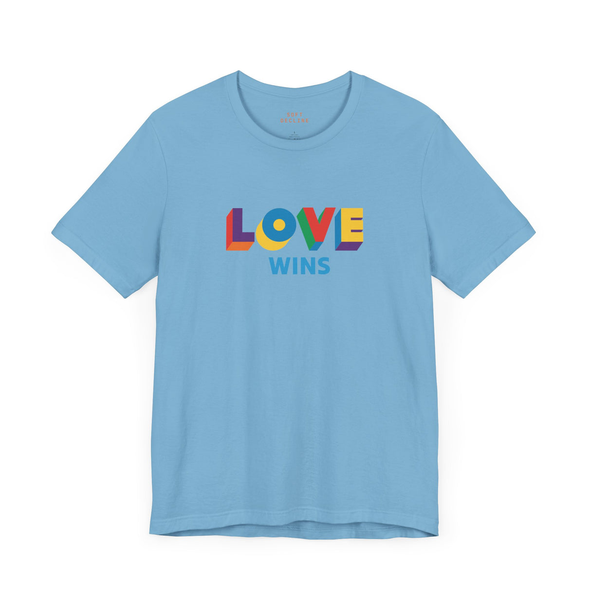 Love Wins Lightweight Tee – Soft Fit, Strong Message