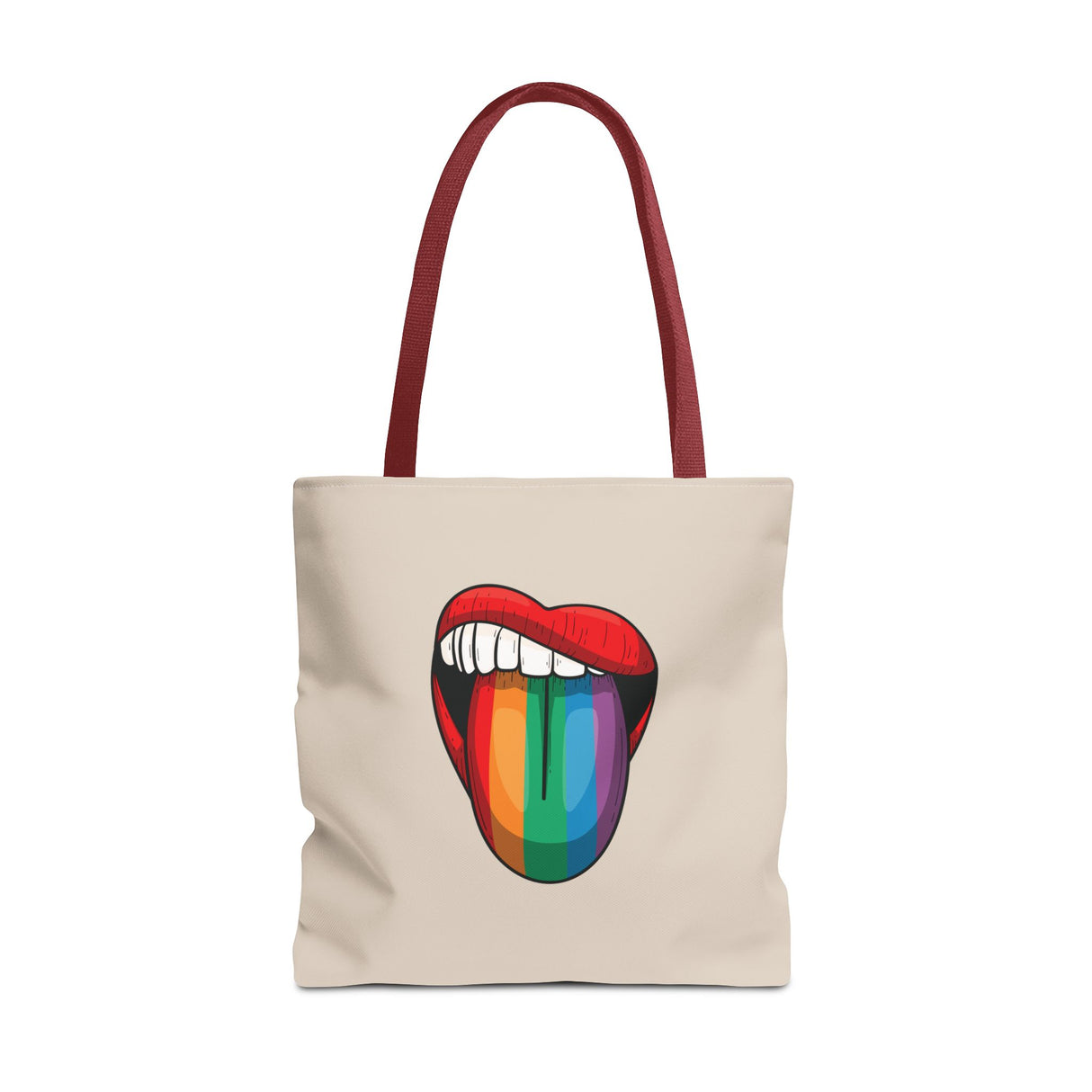 Rainbow Lick Icon Tote Bag
