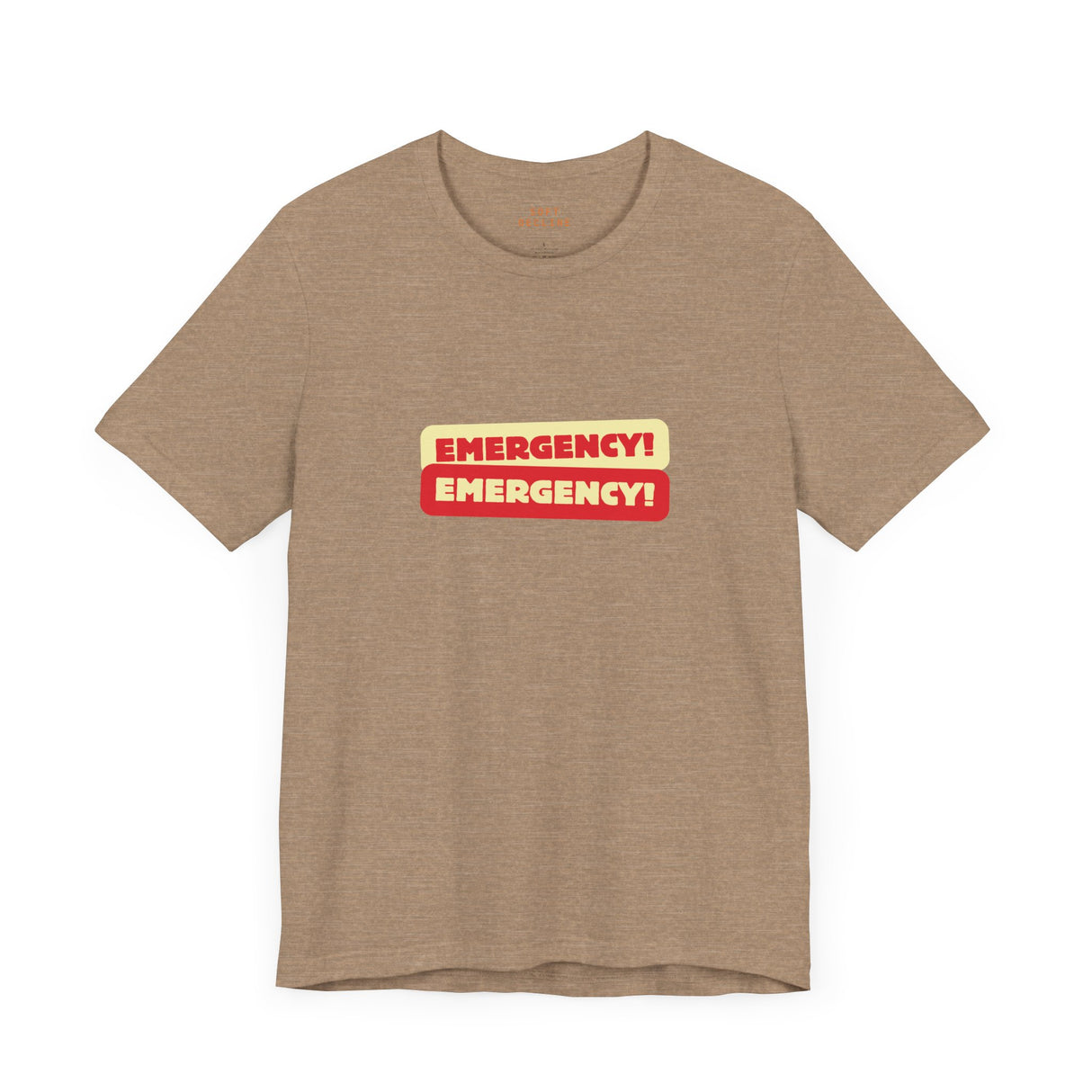 Emergency! Emergency! Lightweight Tee – Flash Warning, Soft Fit