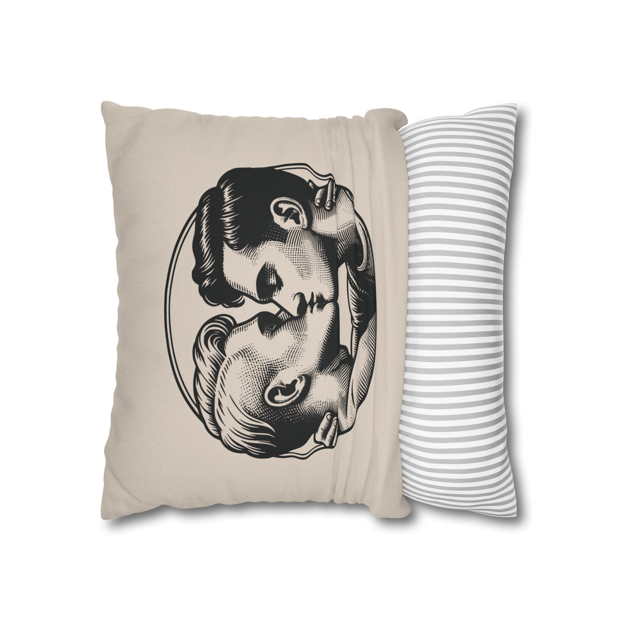 Close Enough to Breath Pillow Cover