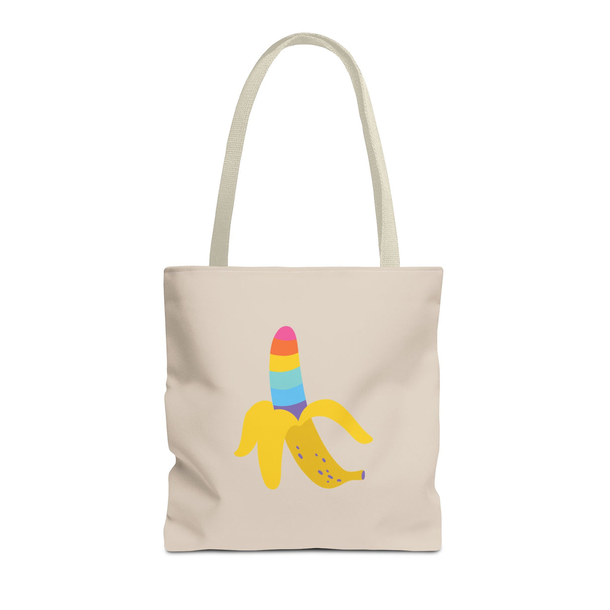 Banana Rainbow Icon Tote Bag