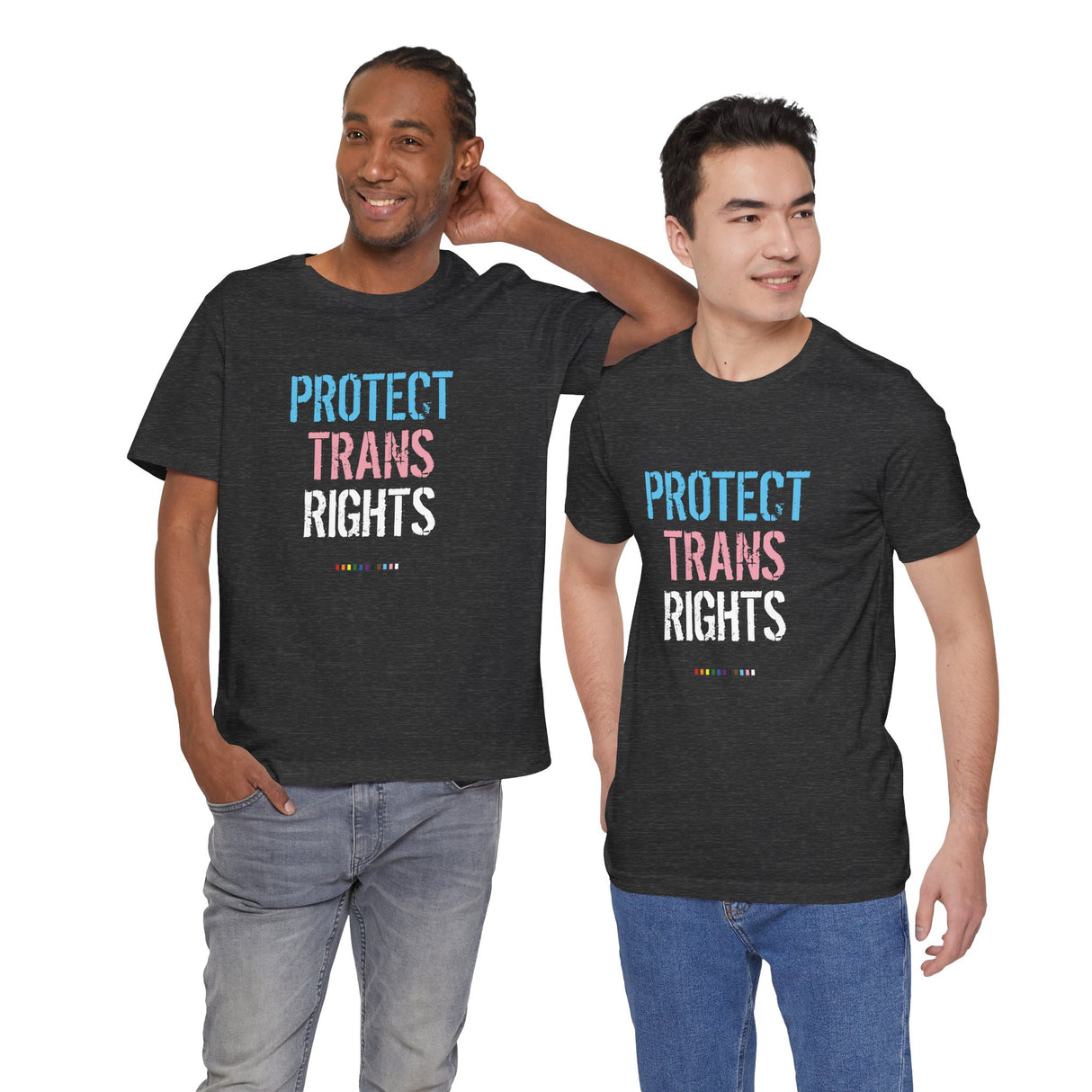 Protect Trans Rights 2025 Lightweight Tee – Soft Fabric, Hard Truth