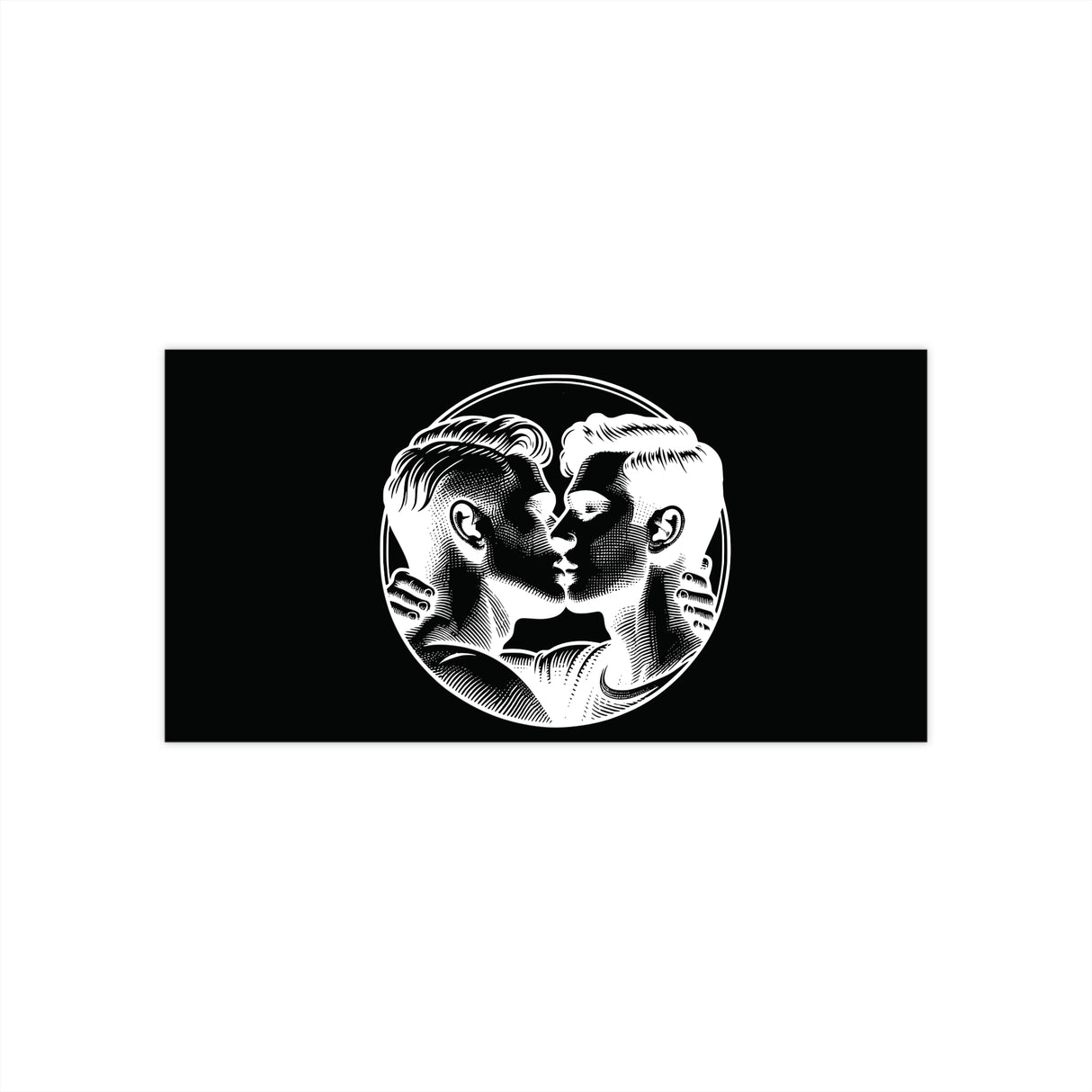 Close Enough to Breathe Bumper Stickers - Stylish Automotive Decor