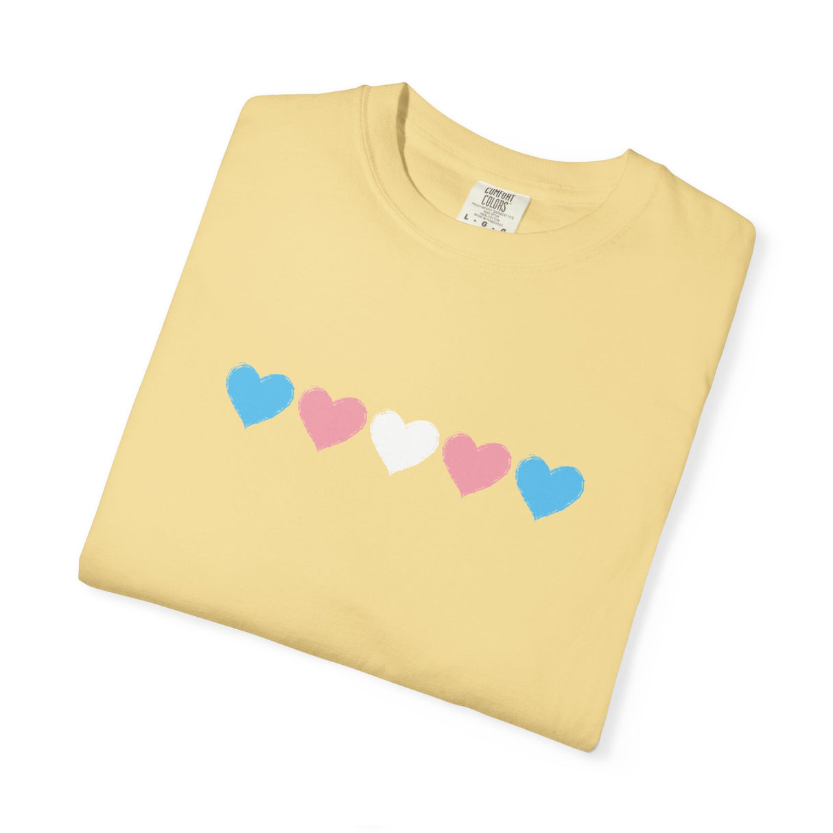 Trans Pride Heavyweight Tee – Soft Structure, Bold Heart