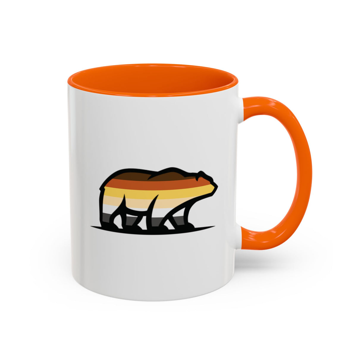 Big Bear Icon Accent Coffee Mug - 11oz & 15oz Options