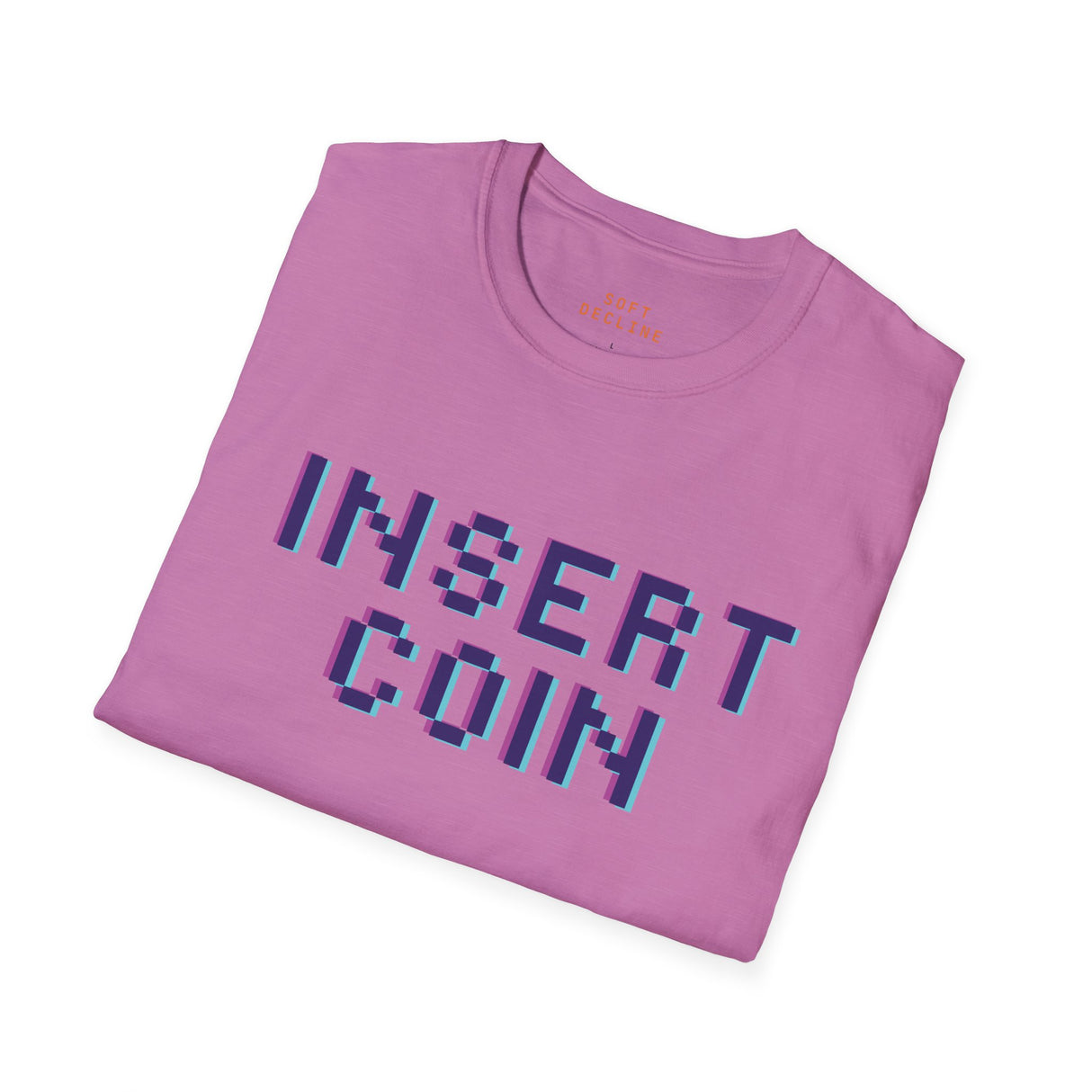 Insert Coin Unisex Softstyle T-Shirt - Casual Comfort Tee for Everyday Wear