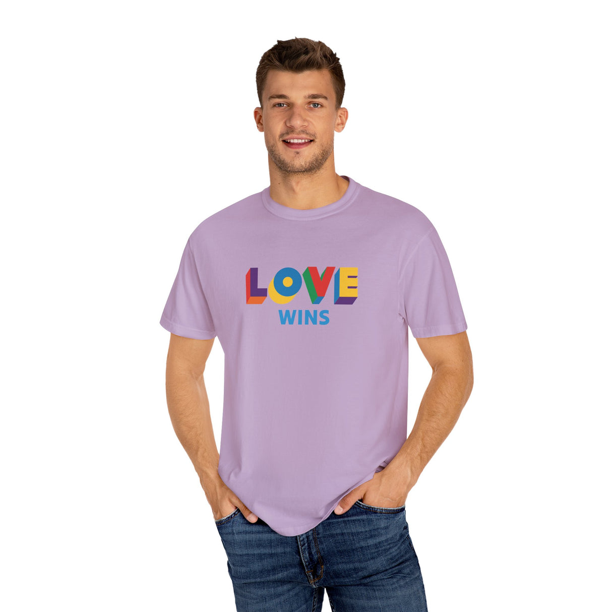 Love Wins Heavyweight Tee – Lived-In Feel, Loud Heart