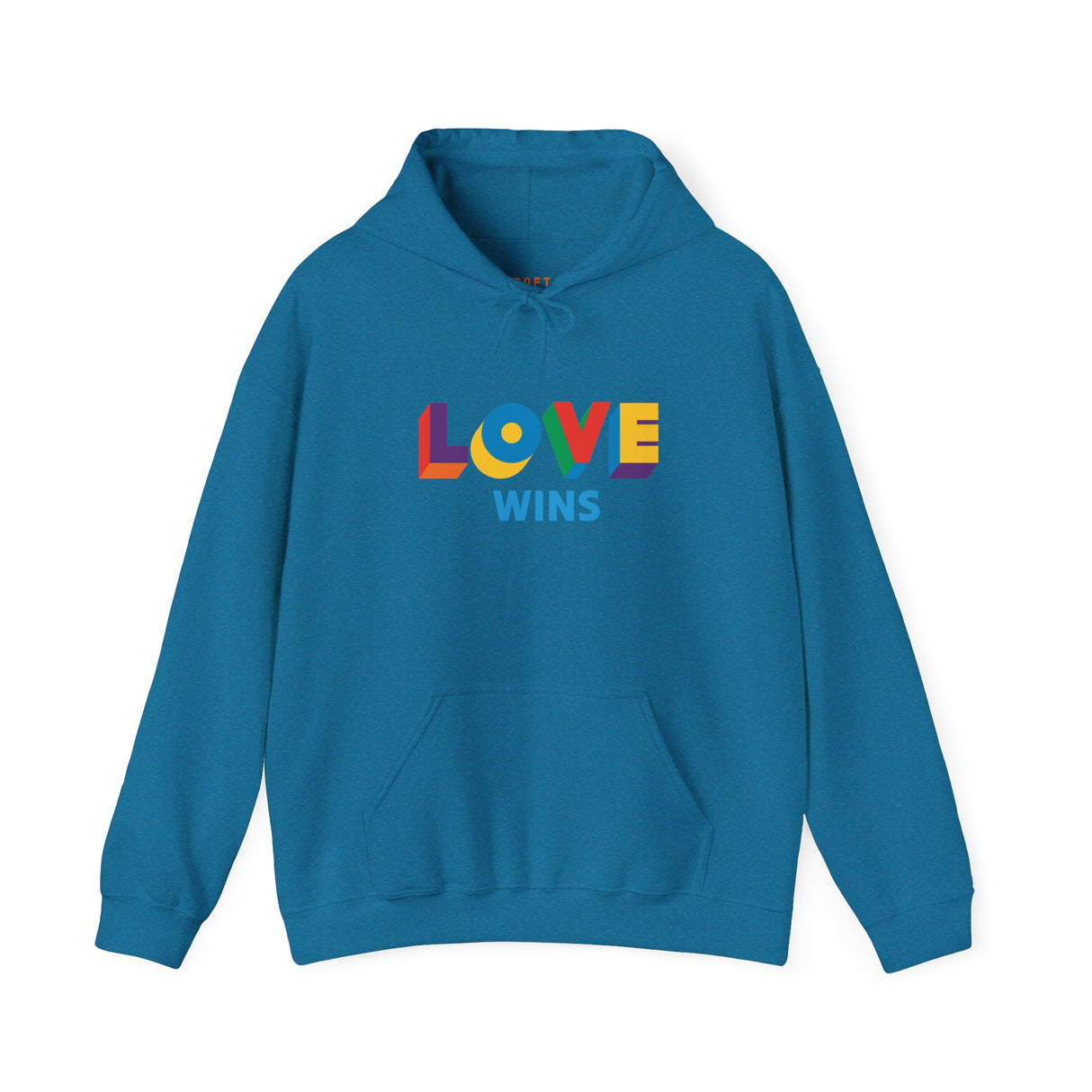 Love Wins Medium Weight Hoodie – Warm Layers, Brighter Days