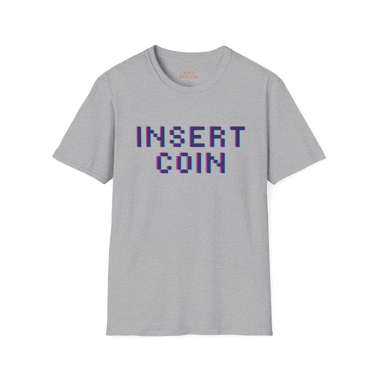 Insert Coin Unisex Softstyle T-Shirt - Casual Comfort Tee for Everyday Wear