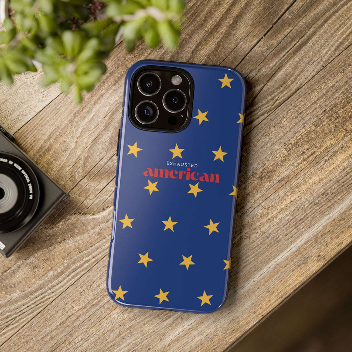 Exhausted American Star Phone Case