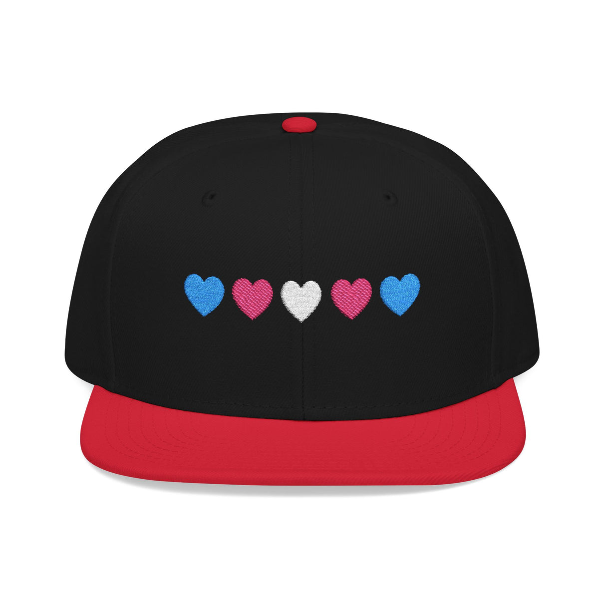 Trans Heart Snapback – Structured Fit, Unshakable Pride