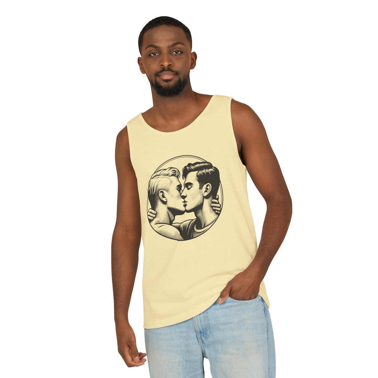 Close Enough to Breathe Tank Top Medium Weight