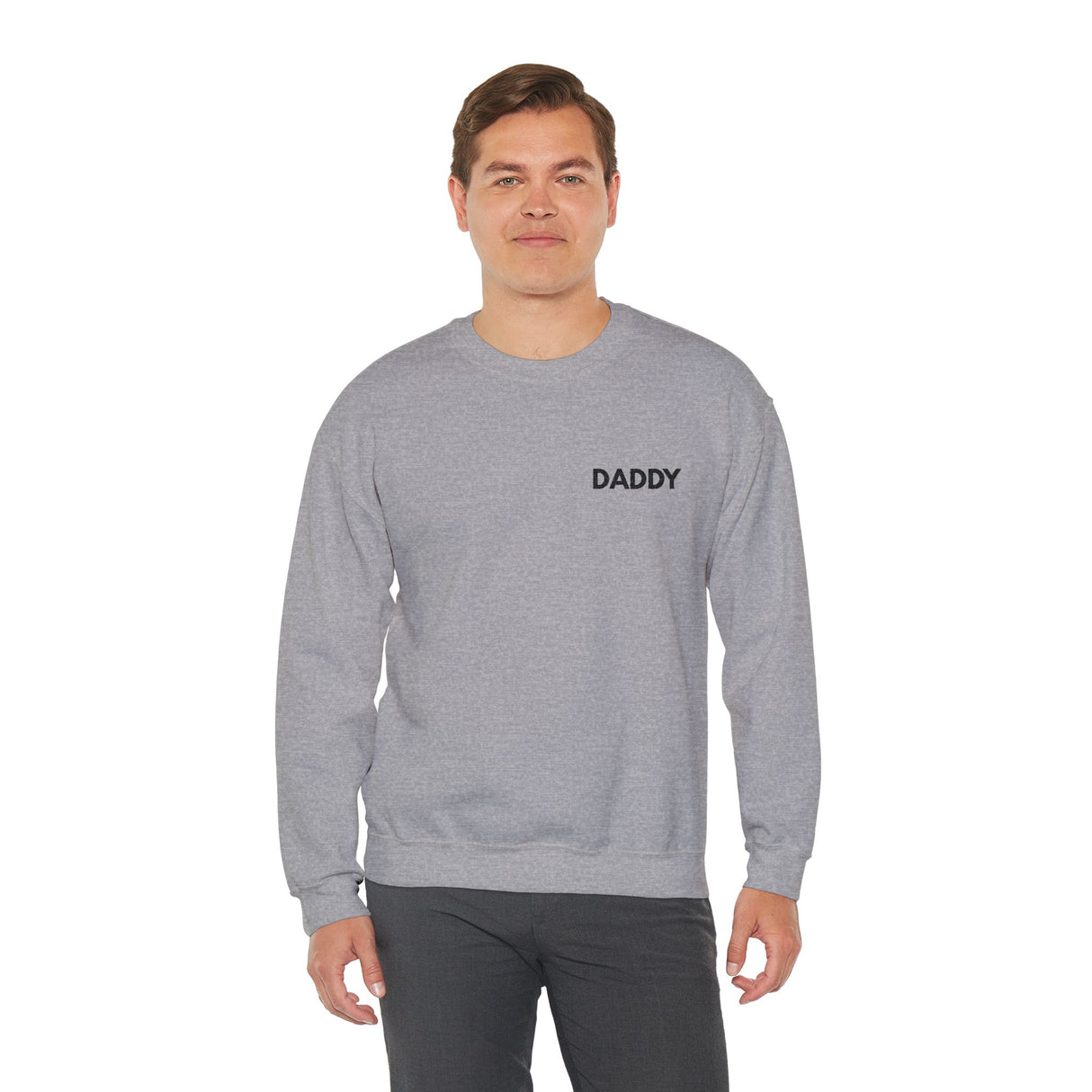 Daddy Embroidered Crewneck Sweatshirt