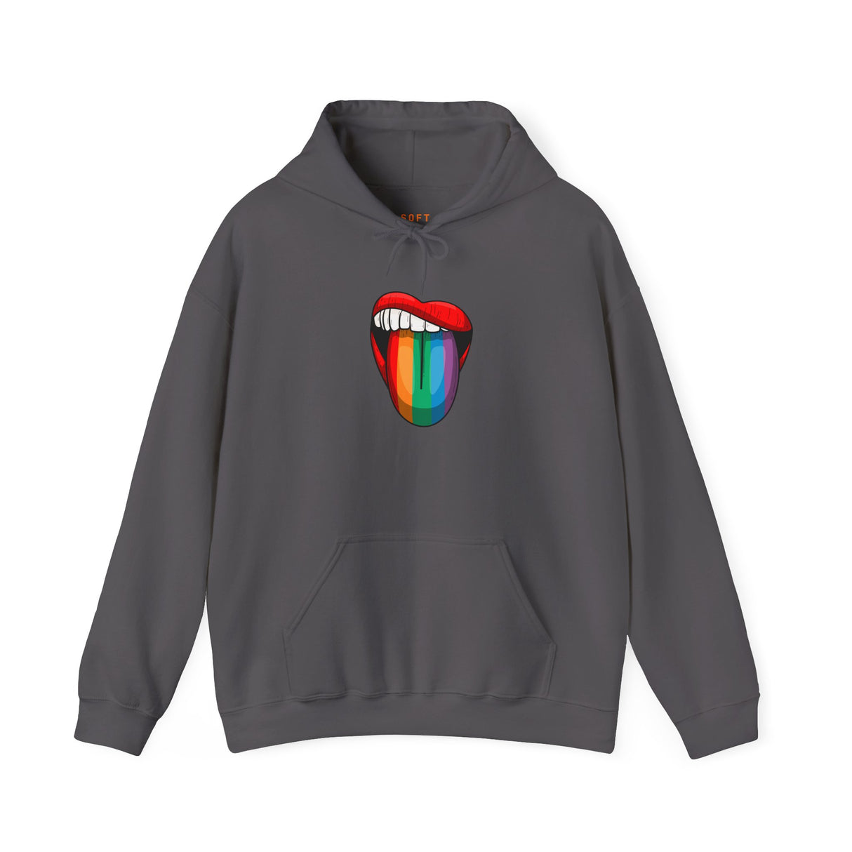 Rainbow Lick Cozy Pullover Hoodie