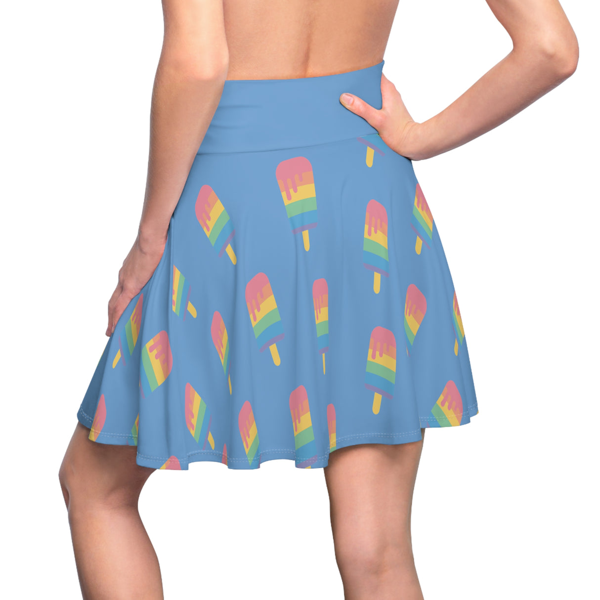 Melting Point Women's Skater Skirt - Playful Summer Fashion