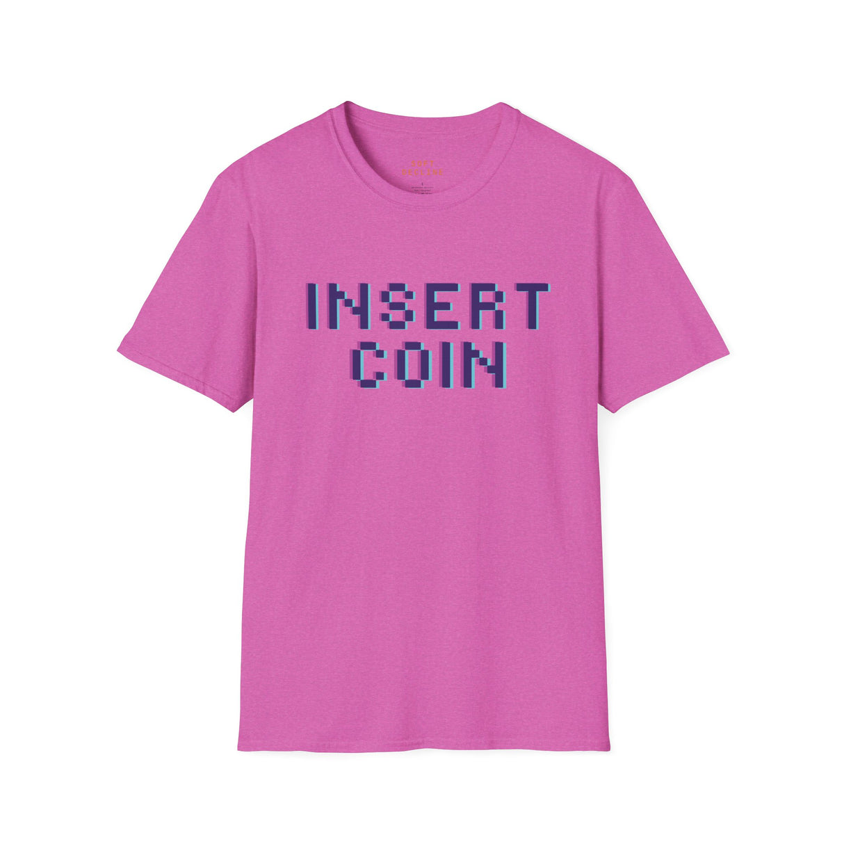 Insert Coin Unisex Softstyle T-Shirt - Casual Comfort Tee for Everyday Wear