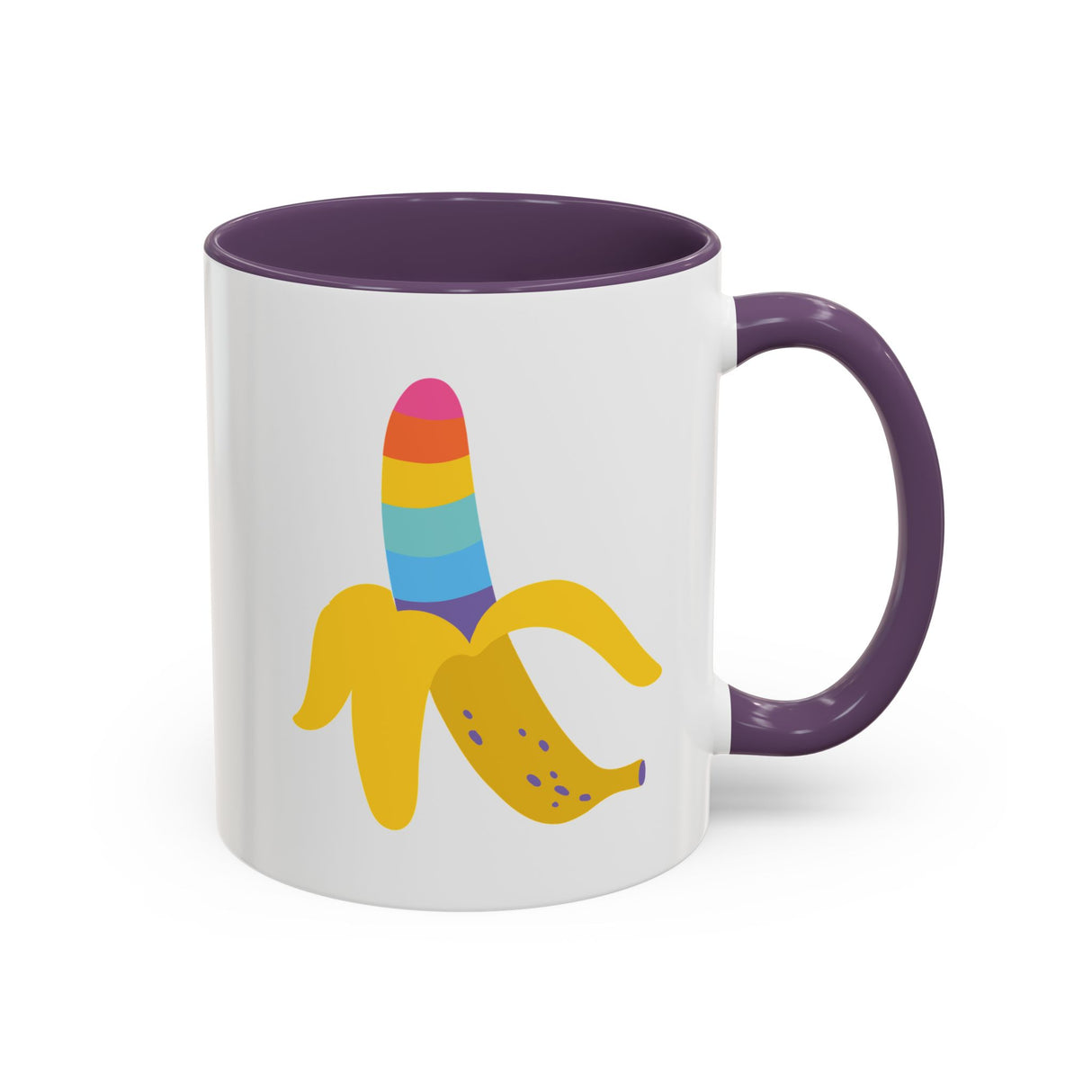 Rainbow Banana Coffee Mug - 11oz & 15oz Options