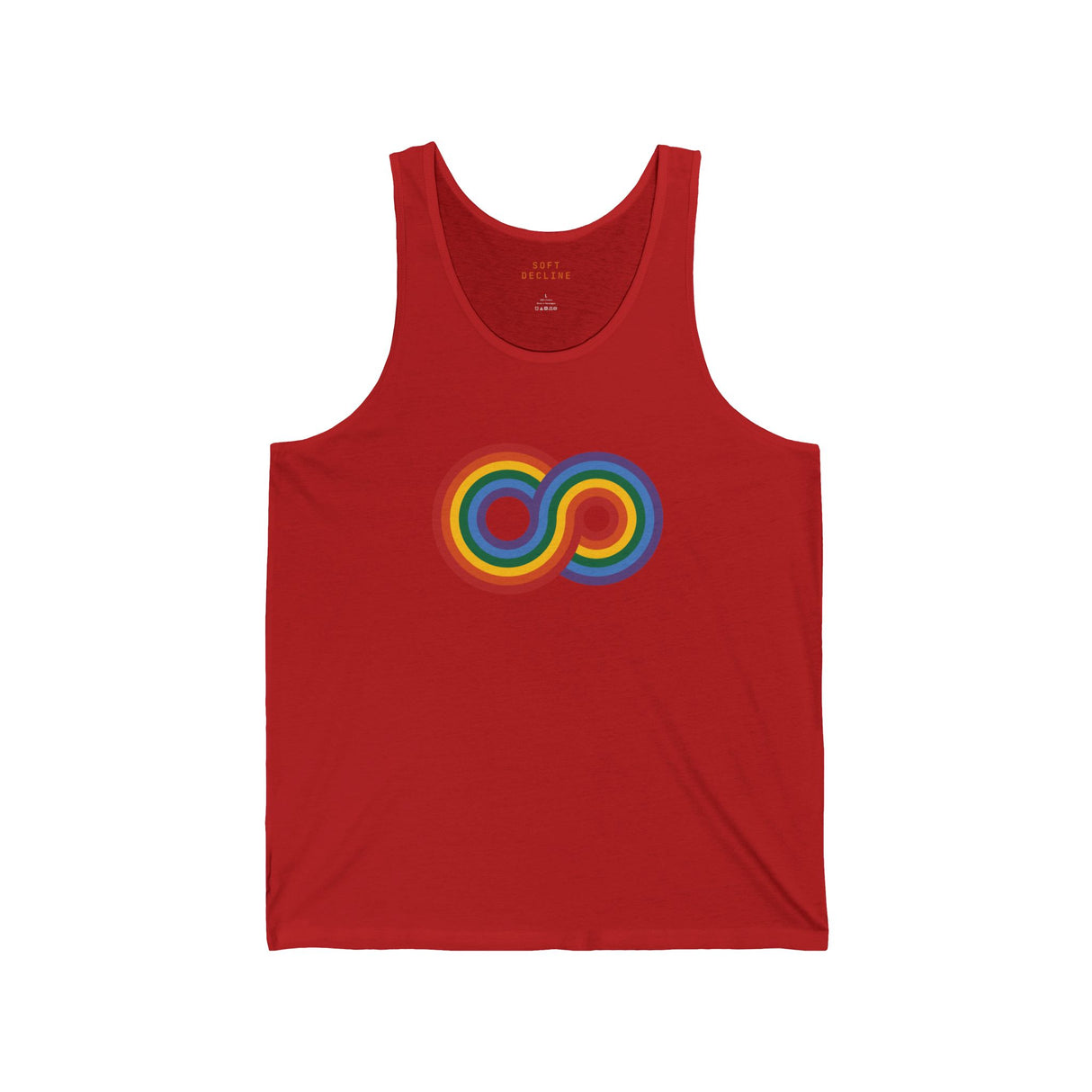 Gayfinity Rainbow Lightweight Tank – Easy Fit, Endless Pride