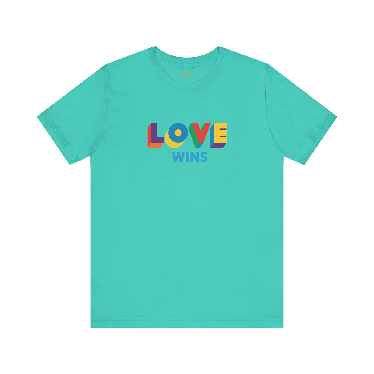 Love Wins Lightweight Tee – Soft Fit, Strong Message