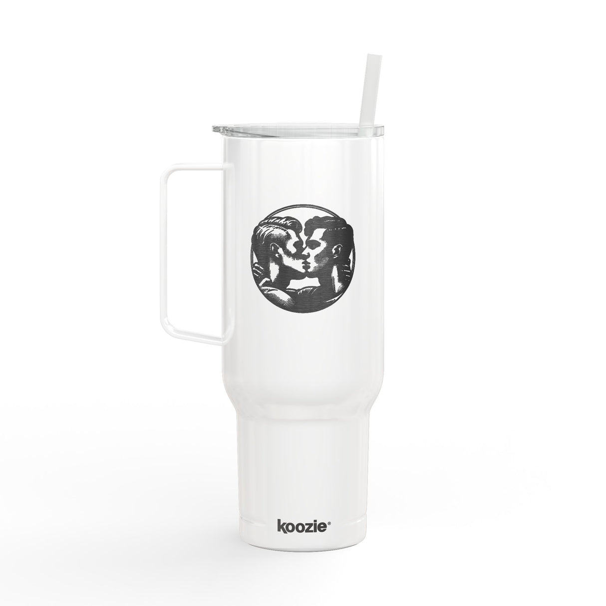 Close Enough to Breathe Engraved Insulated Tumbler - 40oz Sir Travel Mug