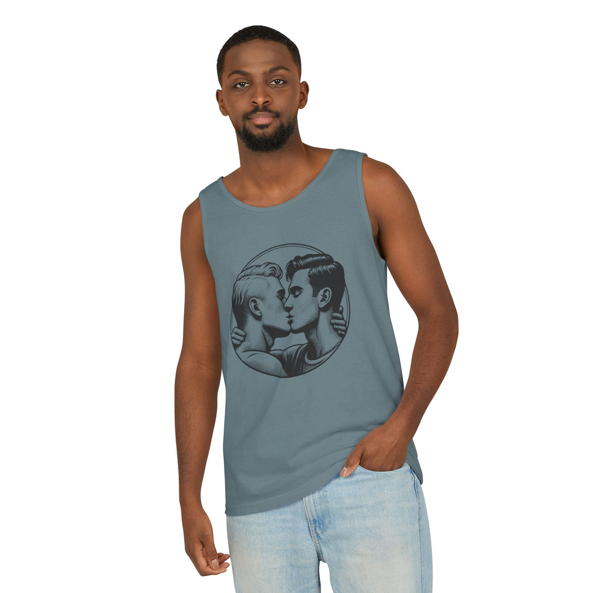 Close Enough to Breathe Tank Top Medium Weight