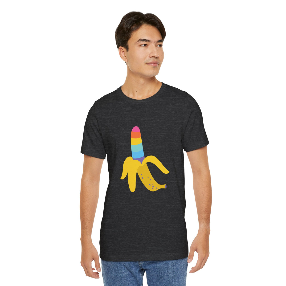 Banana Rainbow Icon Jersey Tee