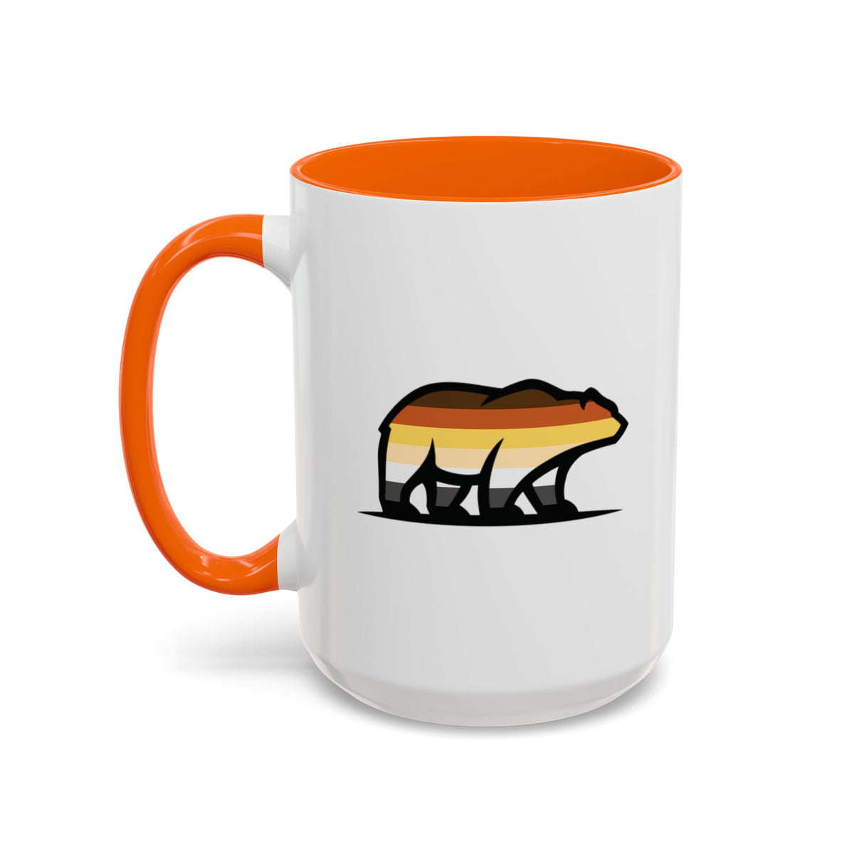 Big Bear Icon Accent Coffee Mug - 11oz & 15oz Options