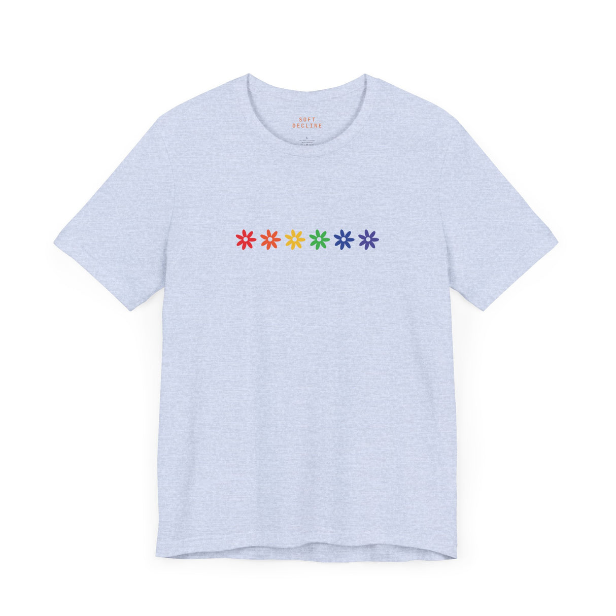 Rainbow Flowers Tee – Soft Threads, Strong Intentions