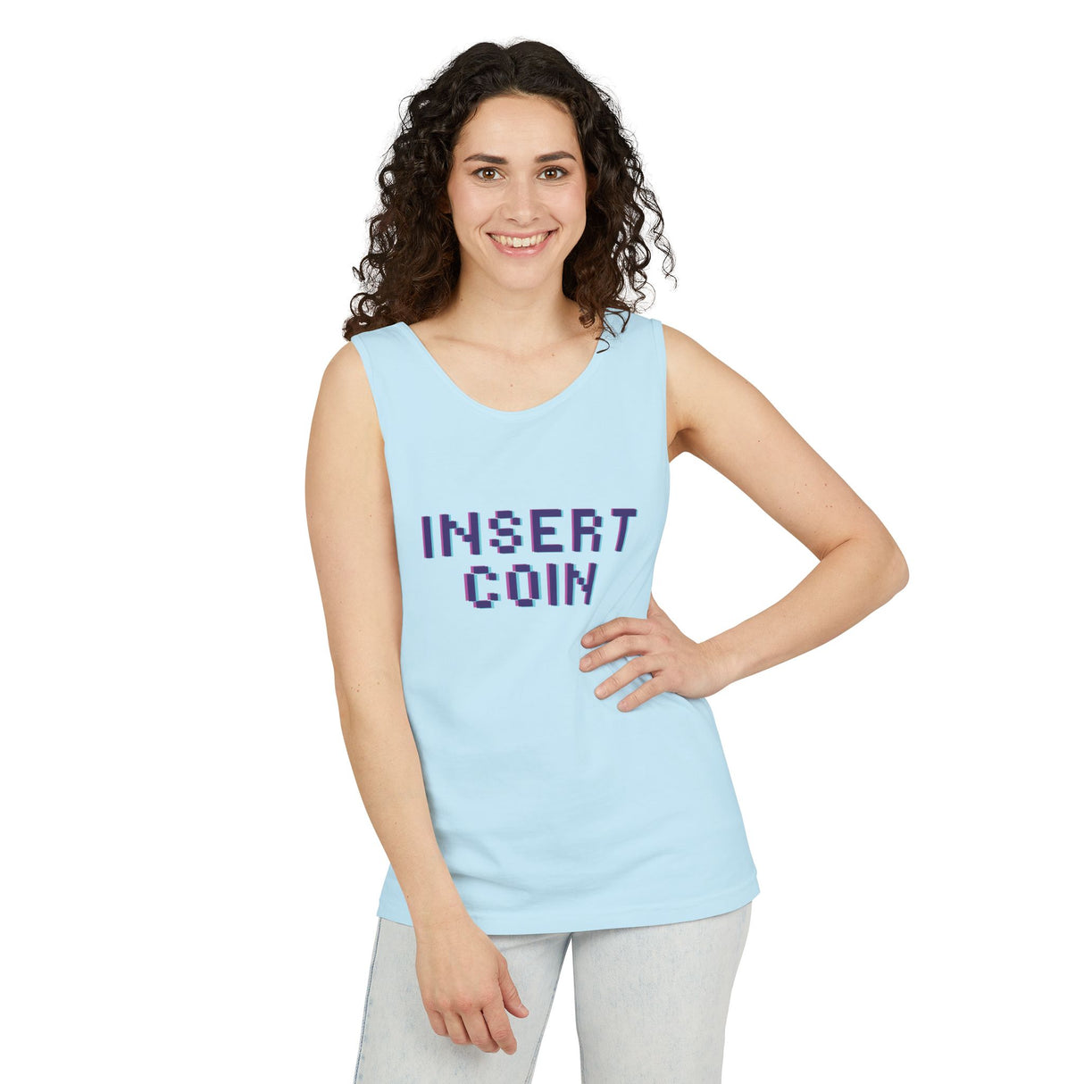 Insert Coin Unisex Tank Top - Summer Vibes