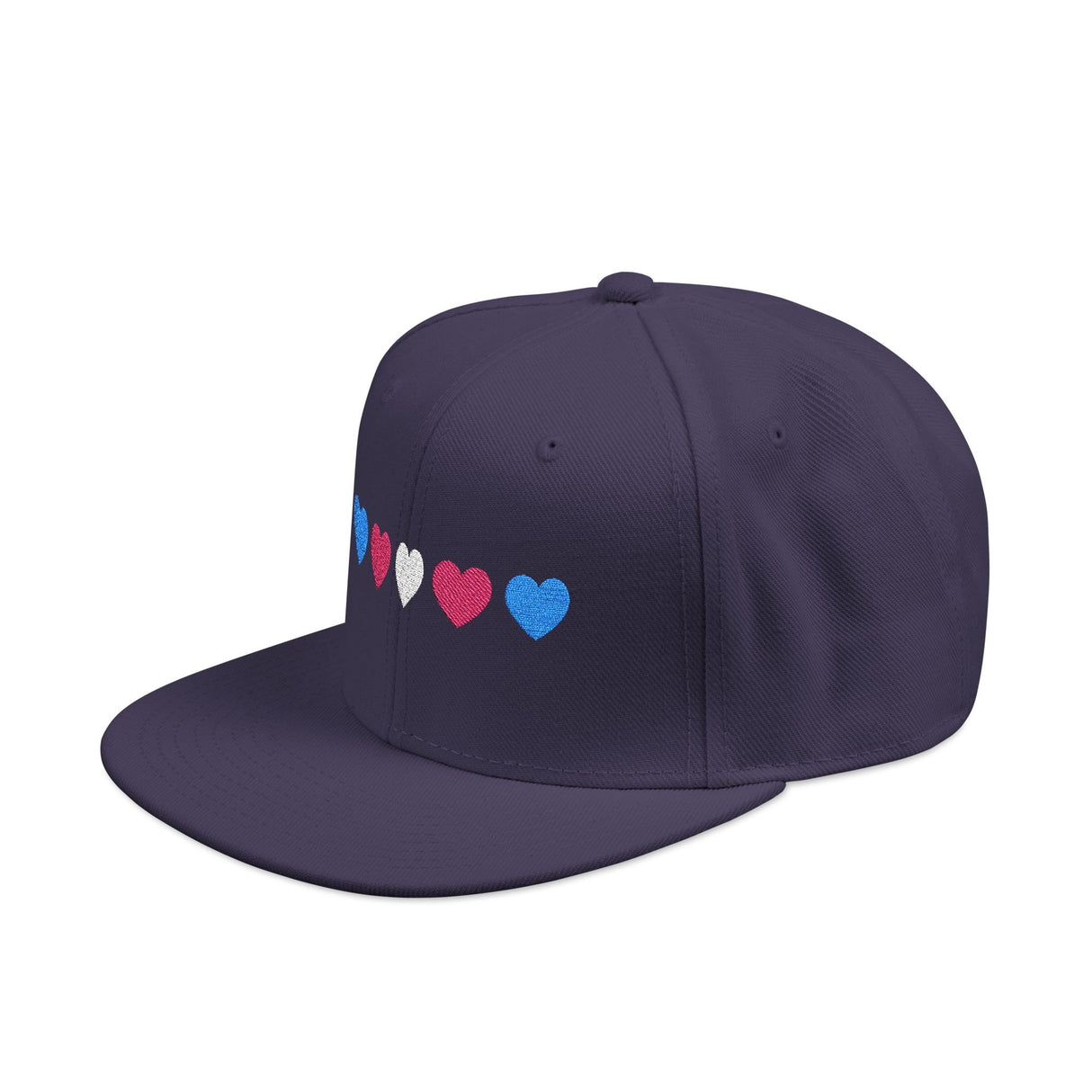 Trans Heart Snapback – Structured Fit, Unshakable Pride