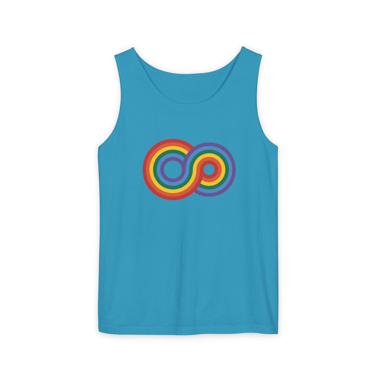 Gayfinity Rainbow Heavyweight Tank – Garment-Dyed, Endlessly Bold