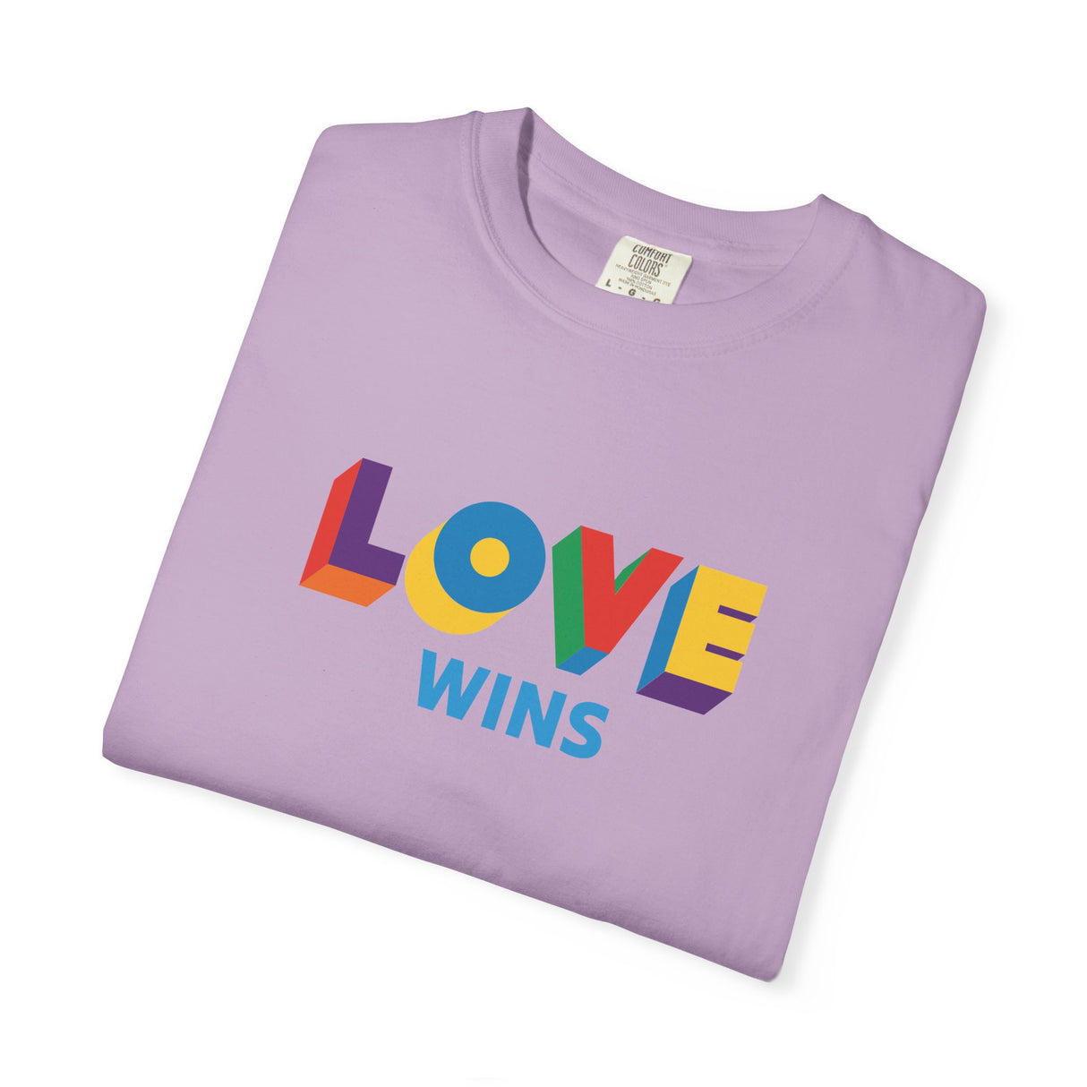 Love Wins Heavyweight Tee – Lived-In Feel, Loud Heart