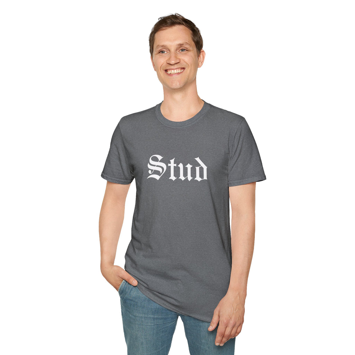Stud Softstyle T-Shirt - Casual Comfort Tee for Everyday Wear