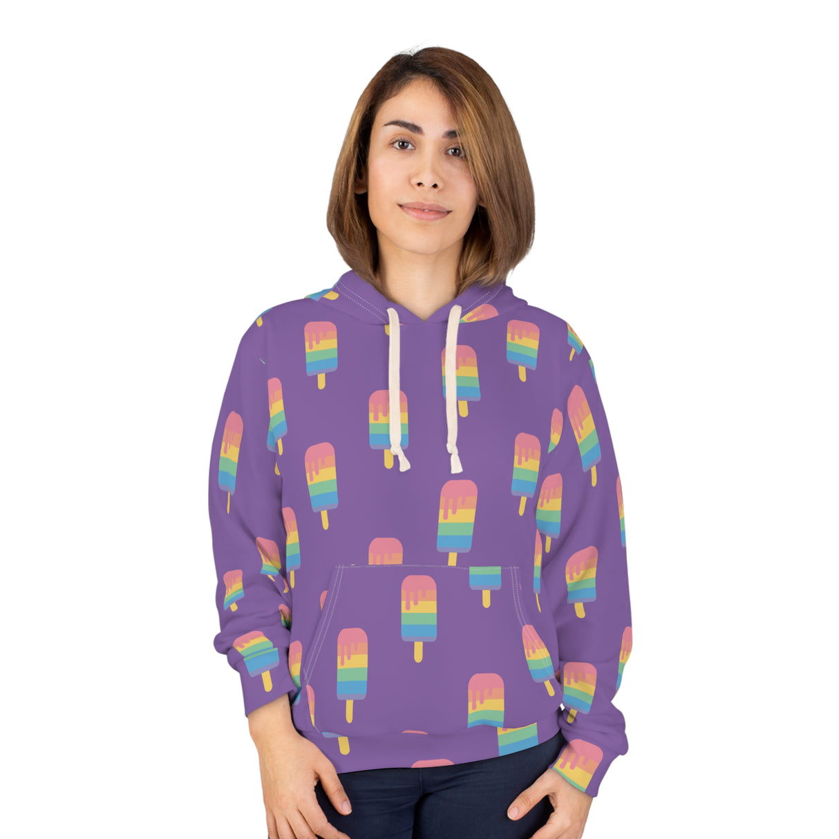 Purple Melting Point Unisex Pullover Hoodie - Summer Vibes Apparel
