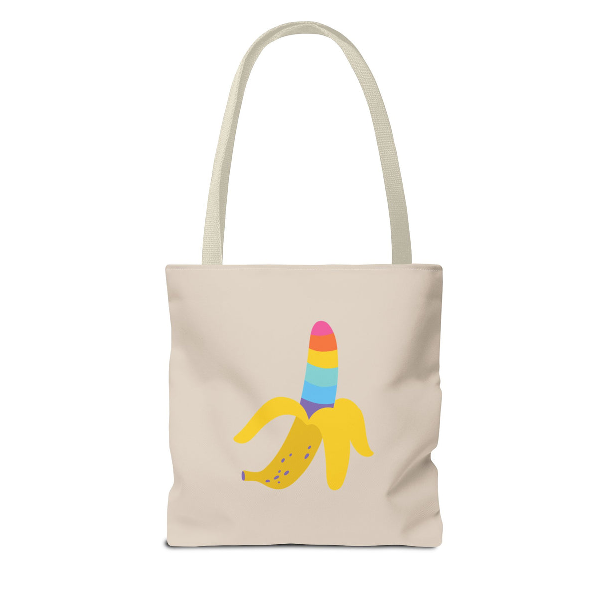 Banana Rainbow Icon Tote Bag