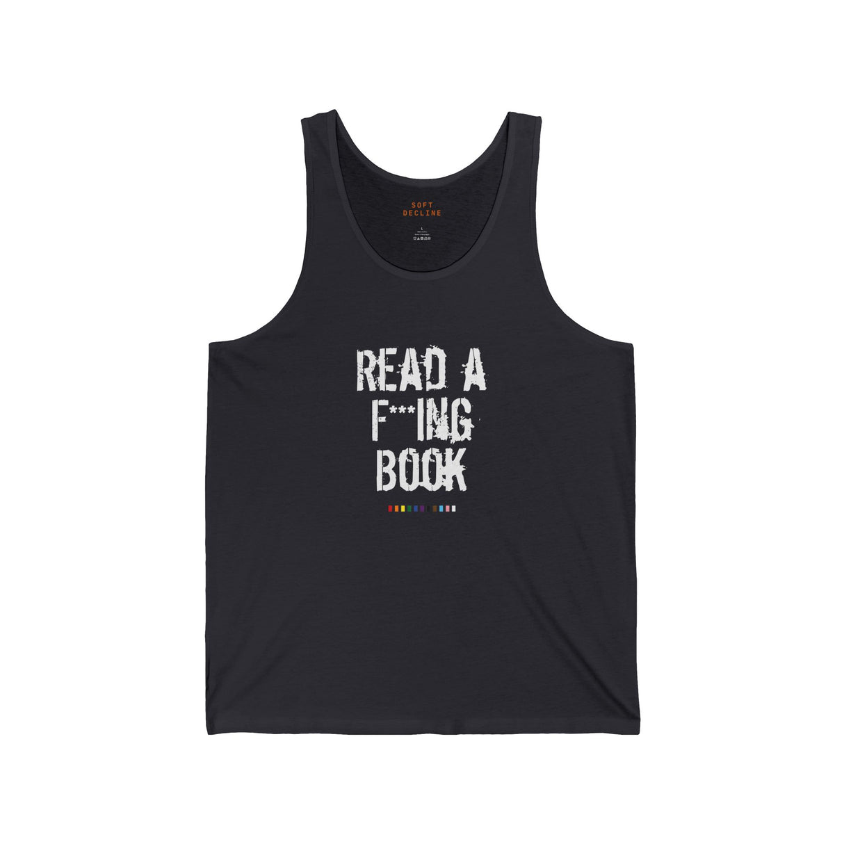 Read a Book Lightweight Tank – Low Sleeve, High Standards