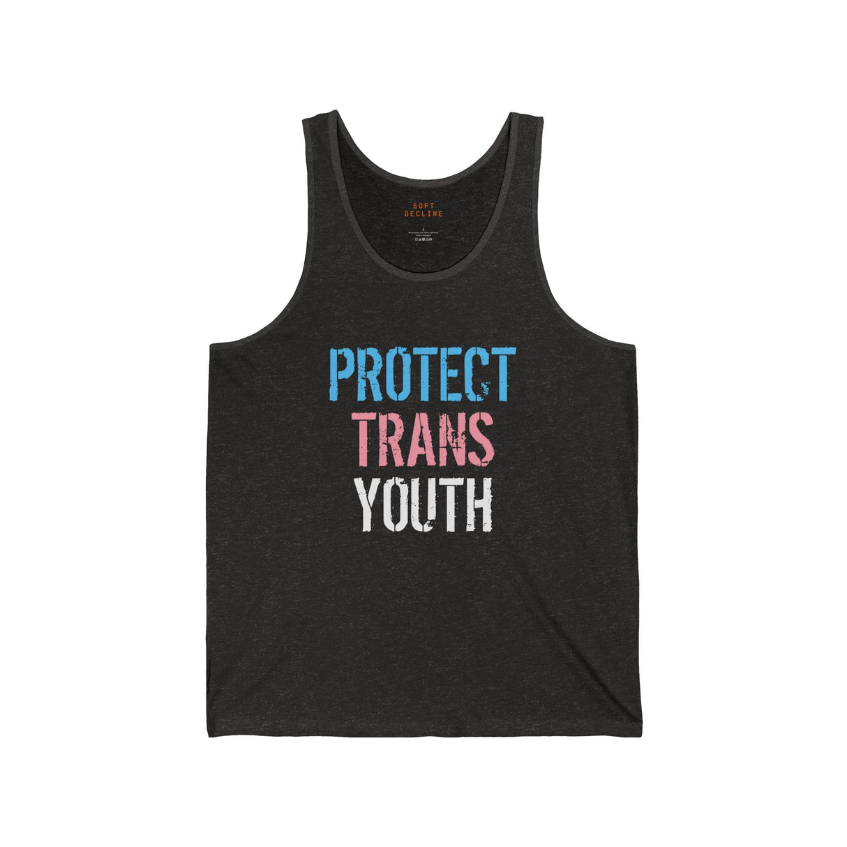 2025 Protect Trans Youth Lightweight Tank – Stay Cool, Stay Loud