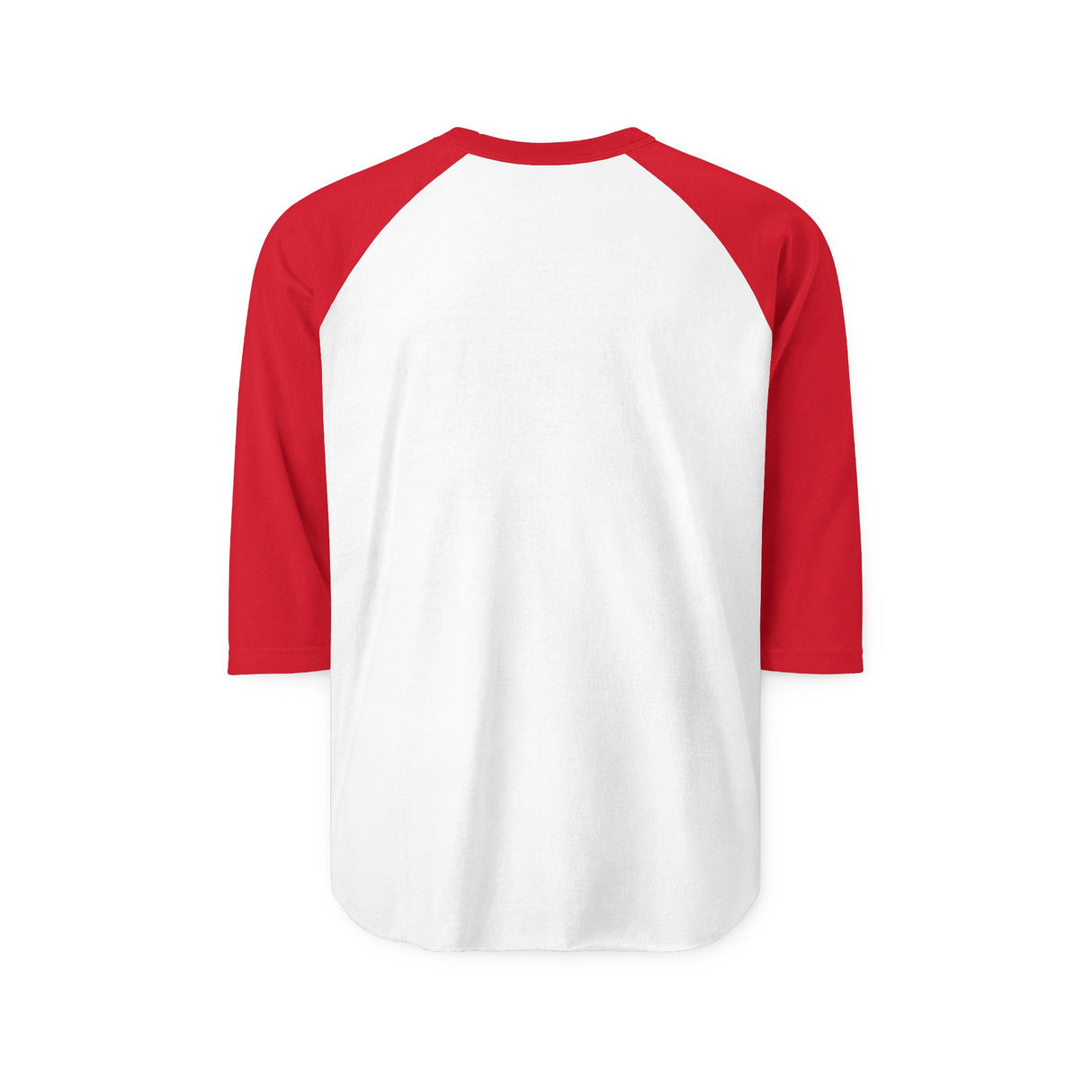 Exhausted American Raglan Shirt - Cozy Unisex Three-Quarter Sleeve Tee