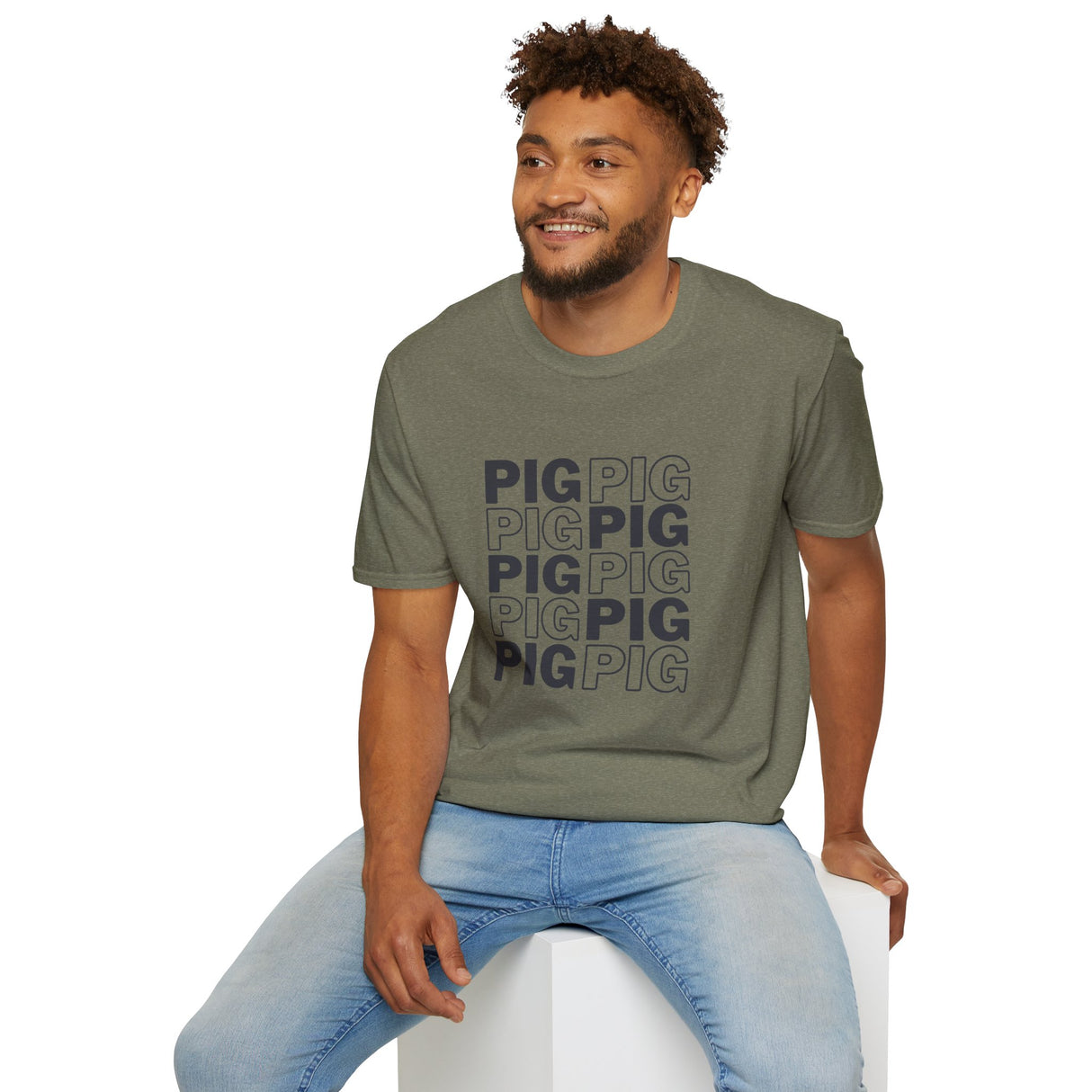 Pig Softstyle T-Shirt - Casual Comfort Tee for Everyday Wear