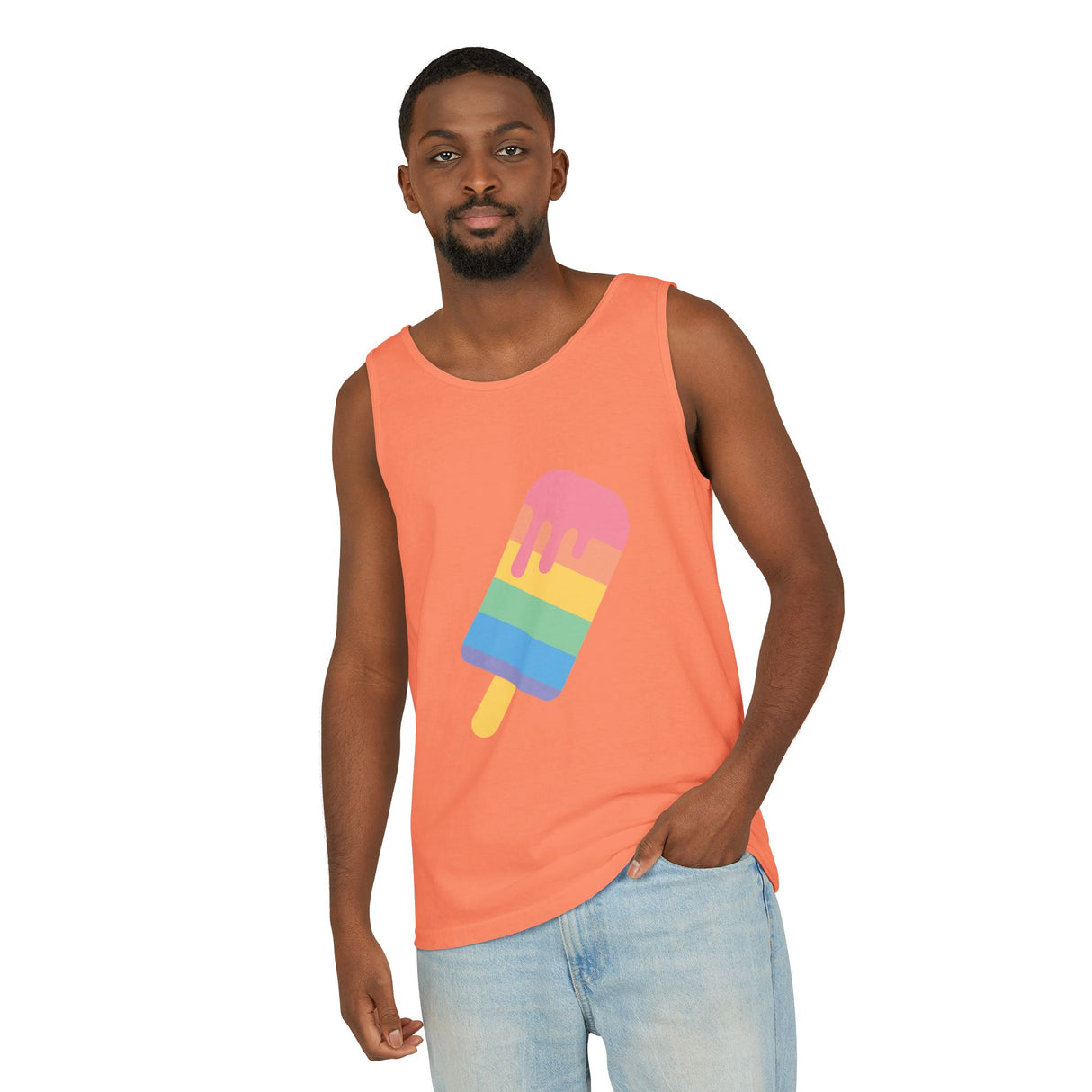 Melting Point Popsicle Unisex Tank Top - Summer Vibes