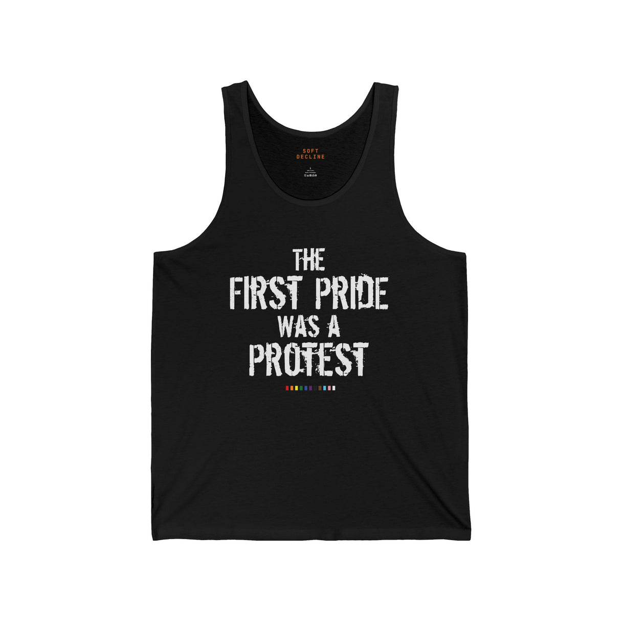 First Pride Was a Riot Lightweight Tank – Bare Arms, Brave History